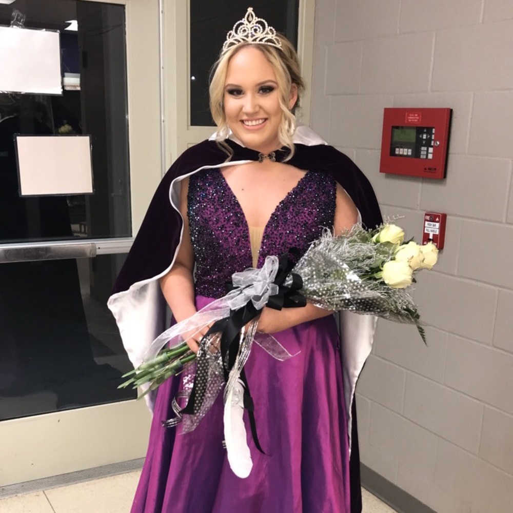 Sherri Hill Purple Dress